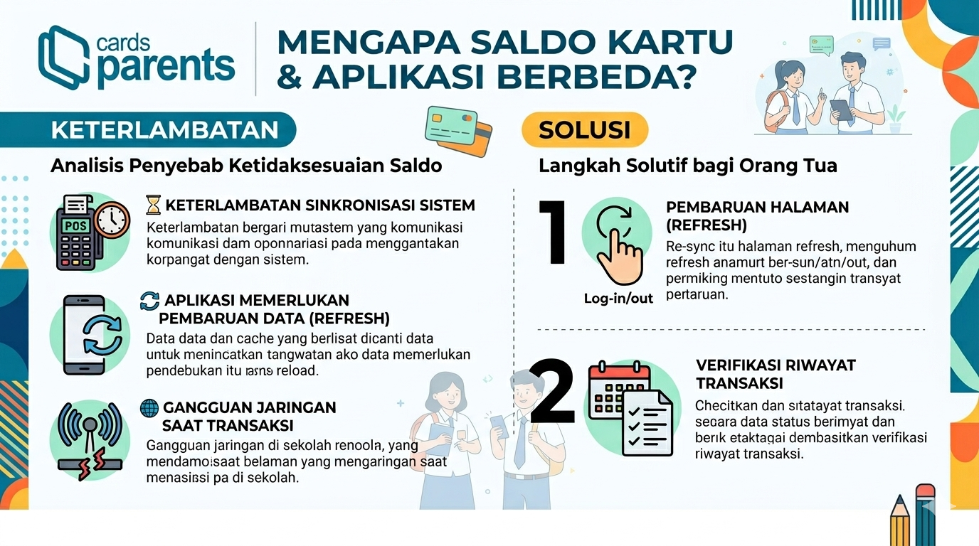 Kenapa Saldo Kartu Tidak Sesuai Dengan Aplikasi?