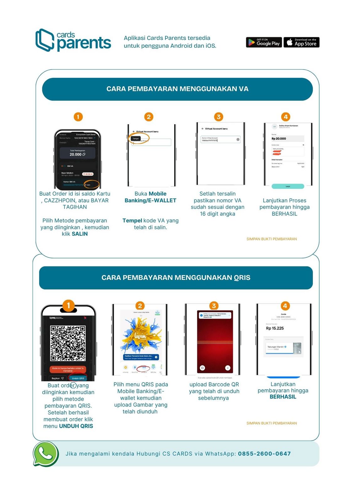 Bayar Via VA Atau QRIS Ditolak Pada BANK, E-WALLET Atau Minimarket?