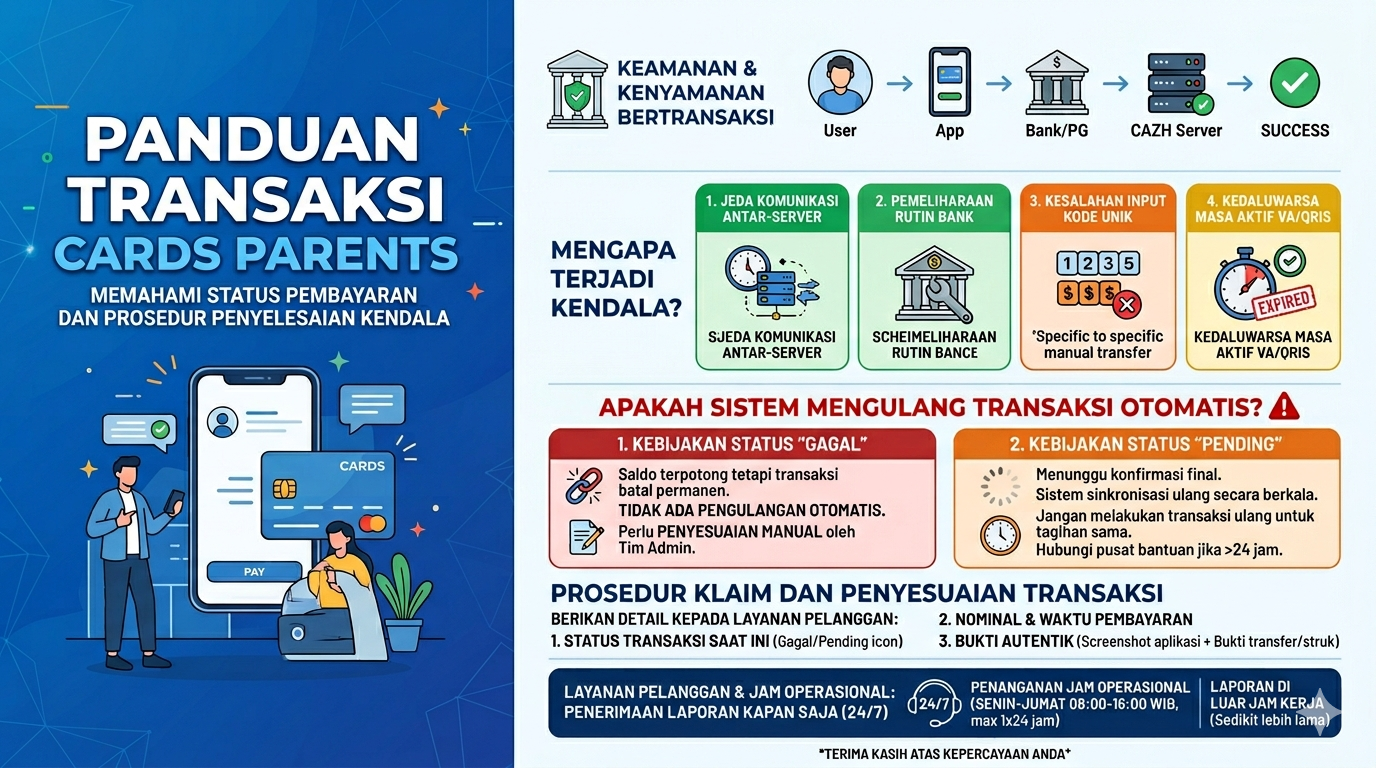 Apakah Sistem Akan Otomatis Mengulang Transaksi Yang Gagal?