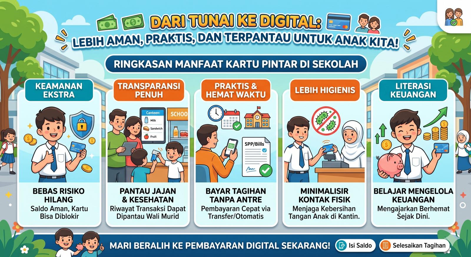 Kenapa Penting Menggunakan Kartu Dibanding Uang Tunai?