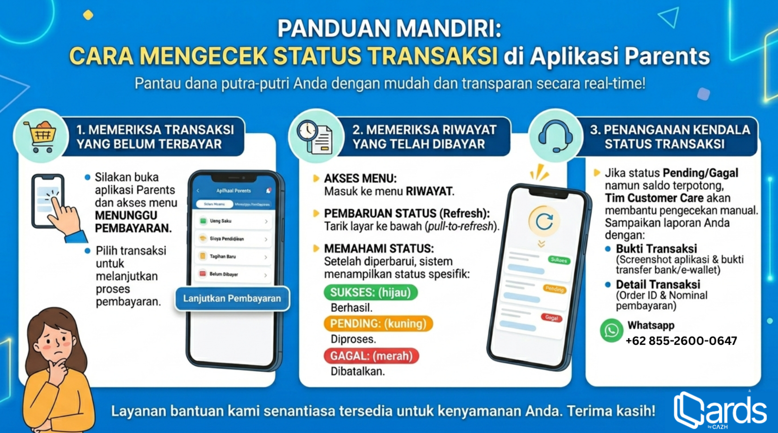 Bagaimana Cara Mengecek Status Transaksi Secara Mandiri?