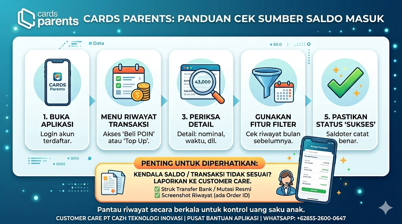 Bagaimana Cara Mengetahui Sumber Saldo Yang Masuk?