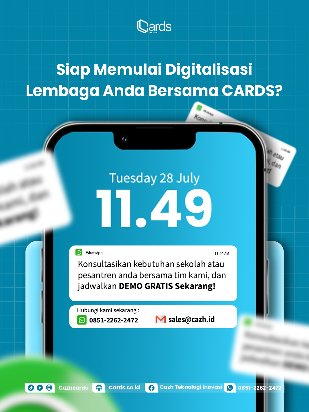 Manfaat Data Transaksi untuk Pengelolaan Kantin Sekolah Menggunakan Aplikasi CARDS CANTEEN