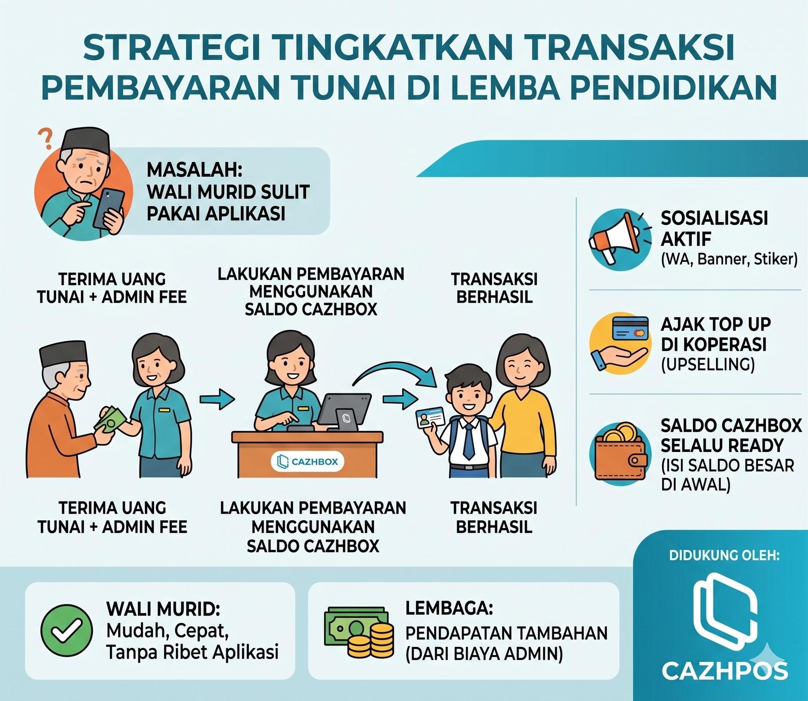Strategi Optimasi Layanan Pembayaran Tunai: Solusi Praktis bagi Wali Murid & Sumber Pendapatan Lembaga