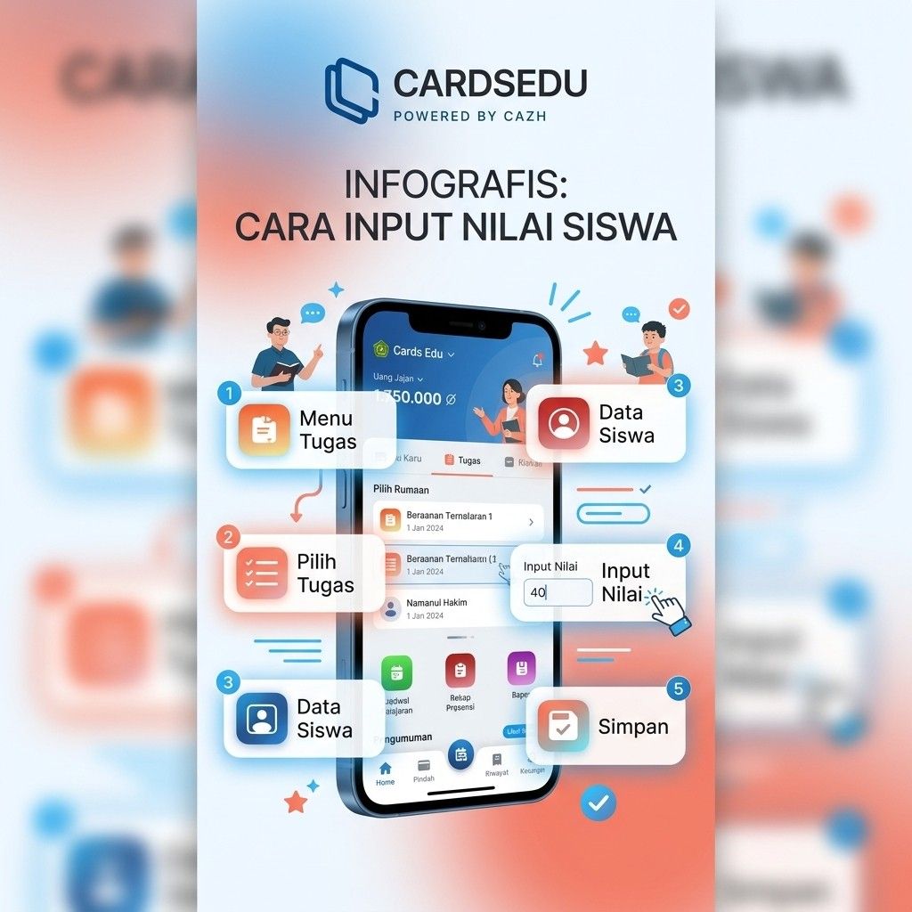 CARA INPUT NILAI PADA CARDS EDU
