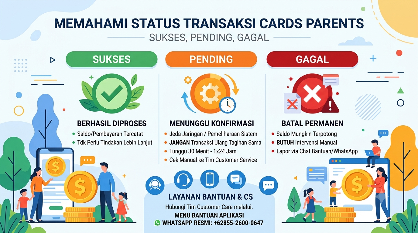 Memahami Status Sukses, Pending, dan Gagal pada Transaksi