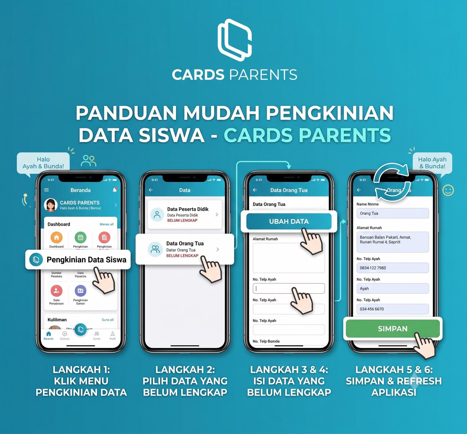 Bagaimana Cara Memperbarui Data Profil Pengguna?