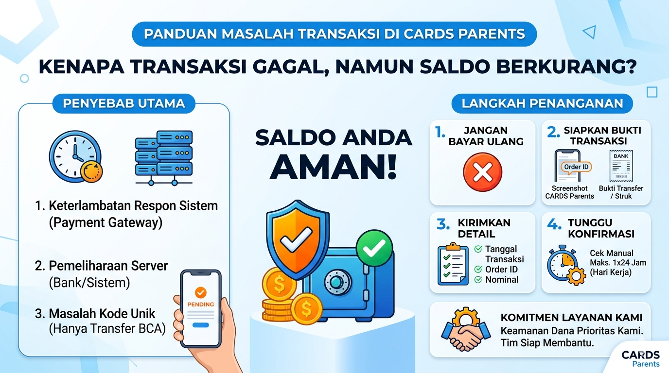 Kenapa Muncul Notifikasi Transaksi Gagal Padahal Saldo Berkurang?