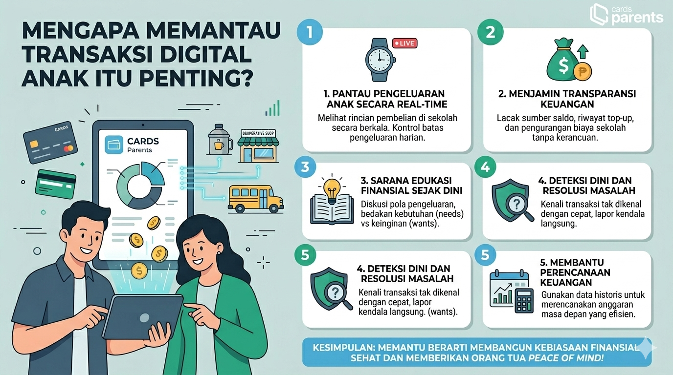 Apa Manfaat Laporan Transaksi Bagi Orang Tua?